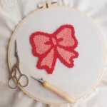 🎀 Комплект за Пънч бродерия на чанта - панделка - Image 2