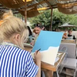 🌊 Релефно рисуване в bar Simple. beach - 09.07 - Image 5