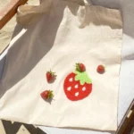 🍓 Комплект за Пънч бродерия на чанта - ягода - Image 4