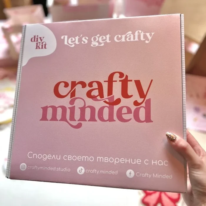 🍓 Комплект за Пънч бродерия на чанта - ягода - Image 2