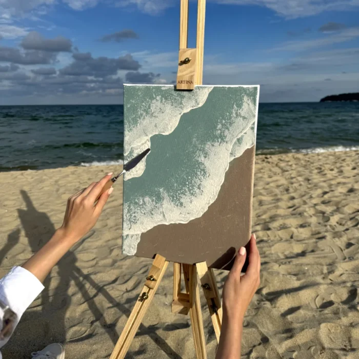 🌊 Комплект за Релефно рисуване - Създай своята картина сам - Image 3