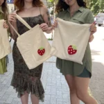 🍓 Комплект за Пънч бродерия на чанта - ягода - Image 3