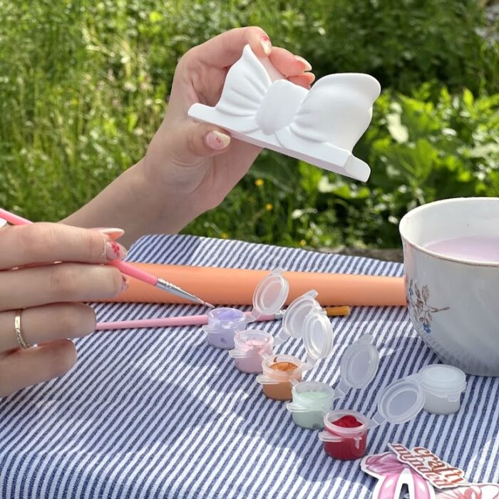 🎀 Girls night - Комплект за рисуване свещ и свещник🖌️ - Image 2