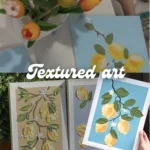 🍋 Релефно рисуване Лимони - 31.03