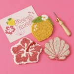 🧶Пънч бродерия на подложки за чаши - 26.09 - Image 2