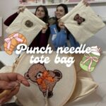 🧶Пънч бродерия на чанта - 04.02 Нова колекция 🎀