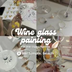 🍷 Рисуване на чаши за вино - bar Simple. beach - 14.07 ✨